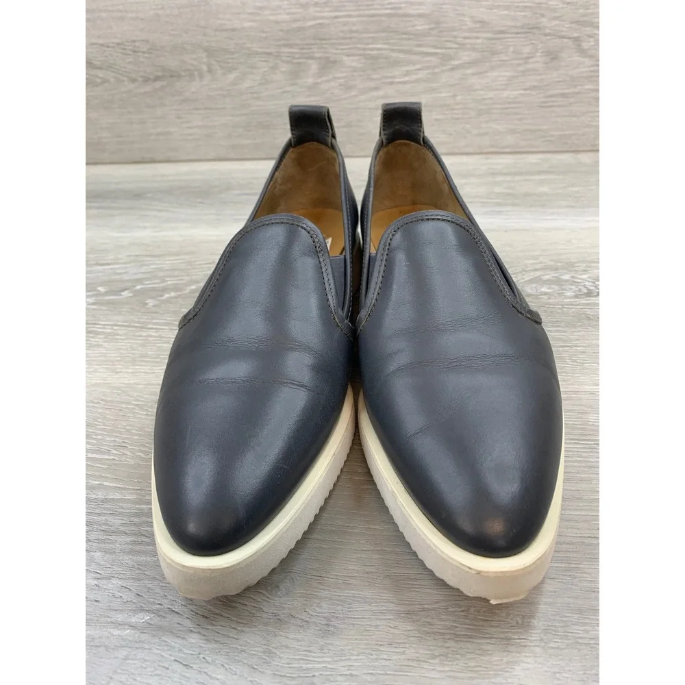 Everlane‎ Women's Loafers Leather Slip On Platform Casual 8.5 Comfort Shoes - Picture 2 of 10
